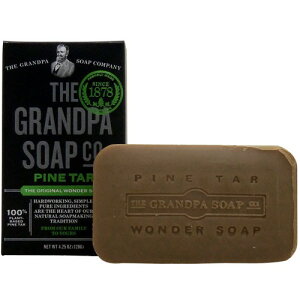 Op\[v@pC^[ ijz΂j 120g xr[pi ӂ xr[Vv[ \[v Ō` Ό ΂ Tv}[gUSA xr[\[vGrandpa Pine Tar SoapGrandpa Brands Company
