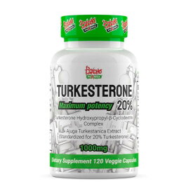 ターケステロン （ツルケステロン/トルケステロン）　20％ 1000mg 120粒l TURKESTERONE Maximum Potency 20％ Psycho Pharma サイコファーマ 健康 トレーニング エネルギー アメリカ サプリメント 健康 筋肉 筋トレ トルケストロン