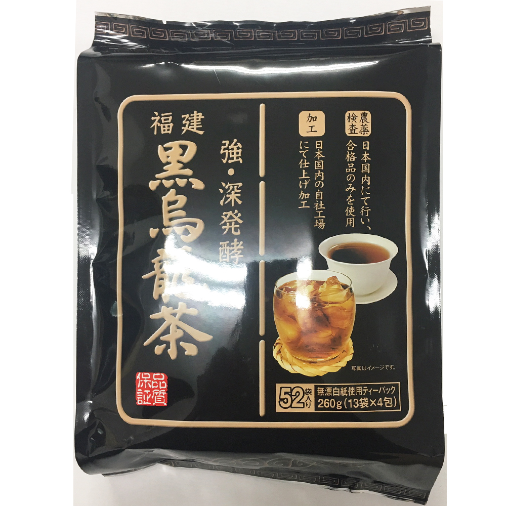 日薬 福建黒烏龍茶ティーバック52P（5袋）