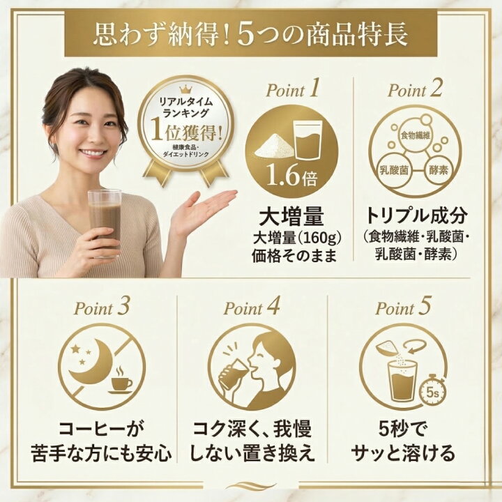 楽天市場】ダイエットミルクティー 価格据置 大増量100g→160g（約16 