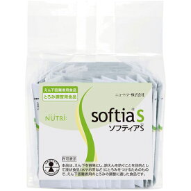 【☆】【メール便で送料無料 ※定形外発送の場合あり】ニュートリー株式会社 『ソフティアS　スティック分包3g×50本』