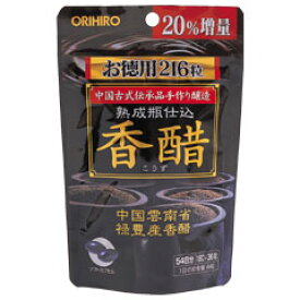 オリヒロ株式会社香醋カプセル徳用 216粒×6個セット