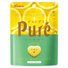 カンロ株式会社ピュレグミ レモン(56g)×6個セット