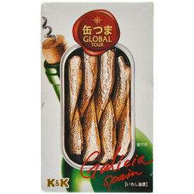 国分株式会社 K&K 缶つまGLOBAL TOUR 小鰯のオリーブオイル 85g入×5缶セット