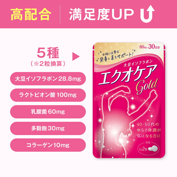 楽天市場】【楽天1位】【3袋セット】エクオール 生成 アグリコン型 