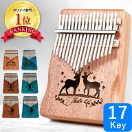 【楽天1位】【一流職人の手作り】 カリンバ 17キー 初心者セット 親指ピアノ サムピアノ 楽譜 教本 入門…