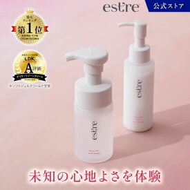 エストール デリケートゾーン ソープ インナーケア ケアセット 保湿クリーム 泡タイプ ラクトバチルス乳酸菌配合 洗浄料（デリケートソフトウォッシュ と デリケートソフトジェルクリーム セット） VIO 乾燥 黒ずみ 無添加 estre