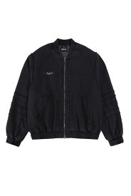 【SUPPLIER 公式】Switching Detail Bomber Jacket ストリート ファッション ヒップホップ ダンス 大きいサイズ ゆったり トレンド メンズ レディース