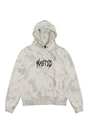 【50%OFF WASTED PARIS公式】Wm Hoodie Monster Bleach ストリート ファッション ヒップホップ ダンス 大きいサイズ ゆったり トレンド メンズ レディース