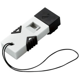 【ネコポス可能】コクヨ 防災用救助笛＜防災の達人＞(ツインウェーブ) 白 DRK-WS1NW【防災特集】