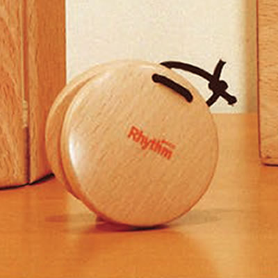 ちょっと上質でシンプルなデザインのやさしい楽器です 宅配便 出色 ナカノ 知育楽器 Rhythm poco ポコ C RP-100 リズム 日本正規代理店品 カスタネット