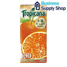 トロピカーナ トロピカーナ100%オレンジ 1L/6本