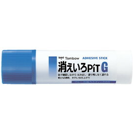 スティックのり　固形のり　消えいろピットG　PT-GC　20個　PIT　トンボ鉛筆