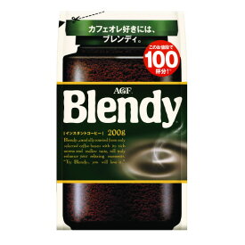 AGF ブレンディ 袋 200g( インスタントコーヒー )( 水に溶けるコーヒー )( カフェオレ 好きに )( 詰め替え )(味の素AGF(エージーエフ))