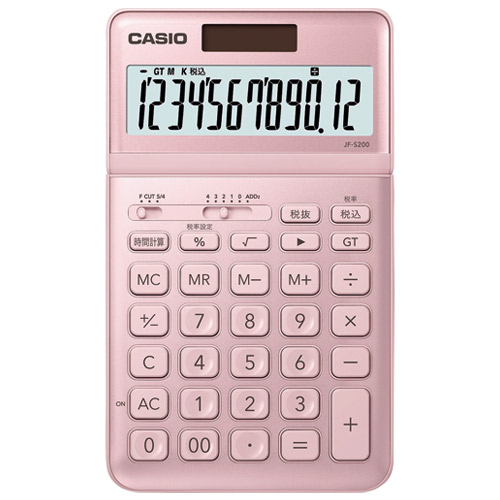 カシオ 格安激安 デザイン電卓 ピンク 毎日がバーゲンセール JF-S200-PK-N
