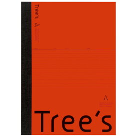 日本ノート ノート Tree's B5 A罫 30枚 レッド 10冊 Trees UTR3AR*10