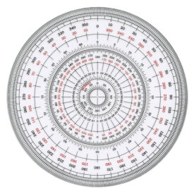 全円分度器 C-12 12cm