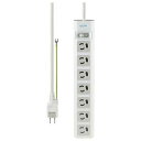 朝日電器 OAマルチタップ7個口 10m WBN-S7310AS2