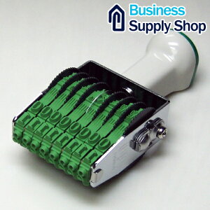 回転印 欧文3号8連 TK038 明朝体