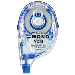 修正テープ モノYX 6mm 本体 CT-YX6 MONO トンボ鉛筆