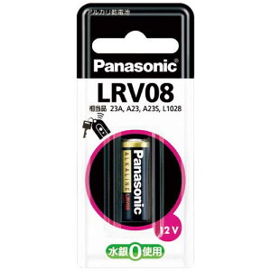 Panasonic ����A���J�����d�r12V LR-V08�^1BP