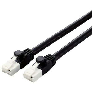 �G���R�� LAN�P�[�u��Cat6A 1m �� LD-GPAT/BK1/RS