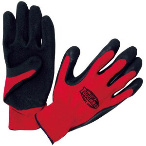 天然ゴムすべり止め手袋 タフレッド3双組 M