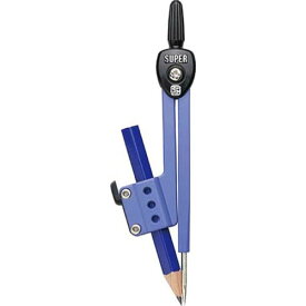 ソニック SONIC コンパス スーパーコンパス 鉛筆用 紺 EC-400-K 790358