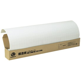 方眼模造紙プルタイプ50枚白 P152J-W