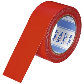 セキスイ　積水　テープ　梱包テープ　布テープ　600Vカラー　50×25　赤　N60RV03