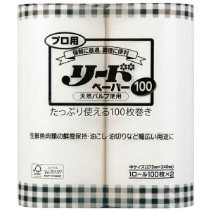 ライオン プロ用リードペーパー100枚*2本 中サイズ