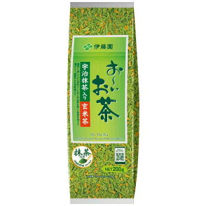 伊藤園 お〜いお茶 宇治抹茶入り玄米茶200g
