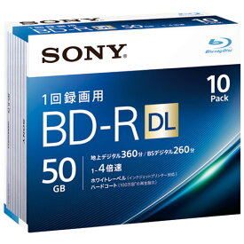 録画用BD-R 50GB 10枚 10BNR2VJPS4