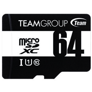 TEAM microSDXCJ[h 64GB TUSDX64GCL10U03