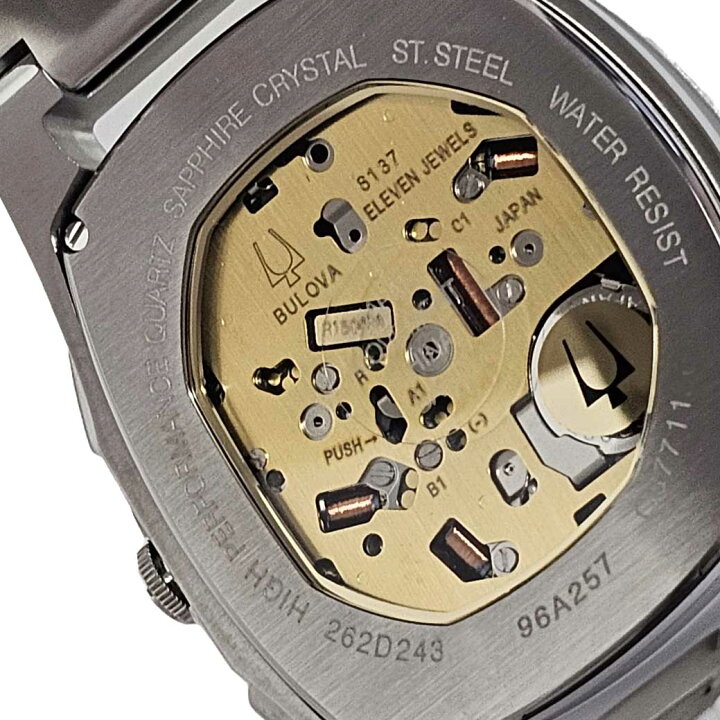 楽天市場】Bulova ブローバ カーブ クロノグラフ メンズ Curv 