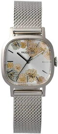 Paul & Joe ポール＆ジョー レディース 腕時計 スクエア クリザンテーム SQUARE CHRYSANTHEMUM メタルブレス シルバー PJ6028-B14SC