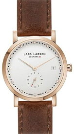 LARS LARSEN ラースラーセン LW37 腕時計 レディース 137RWBL ブラウン 展示品