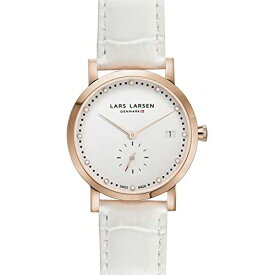 LARS LARSEN ラースラーセン LW37 腕時計 レディース LL137RWWL ホワイト 展示品