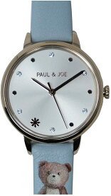 Paul & Joe ポール＆ジョー 腕時計 テディベア 熊 クマ プリントストラップ 150本限定モデル 替えバンド付き Print Strap Series Nounours PJ7727-B18PN