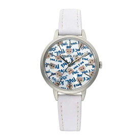 ポール＆ジョー Paul Joe 腕時計 シルバー ホワイト キャット 猫 レディース PJ7027-14SU