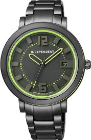 インディペンデント INDEPENDENT 腕時計 レディース ボーイズ ブラック×イエロー BC3-242-53