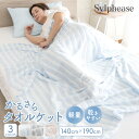 タオルケット シングル 夏 春 秋用 お昼寝 軽い 薄手 乾きやすい 夏用 綿 ポリエステル ケット ブランケット ひざ掛け タオル地 パイル シンプル やわらか ふわふわ ストライプ かわいい 洗える 吸水 通気性 洗濯可能 涼しい 昼寝 保育園 保育園 大人 子供 140×190cm