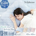 【夏準備 早割 10%引！】枕パッド リバーシブル 夏用 冷感 2枚セット 43×63cm 洗える 冷たい 接触冷感 キシリトール加工 吸放湿中綿 ひんやり クール ウォッシャブル タオル 吸水 速乾 両面つかえる 枕パット まくらパット まくらパッド ピローパッド ピロパッド