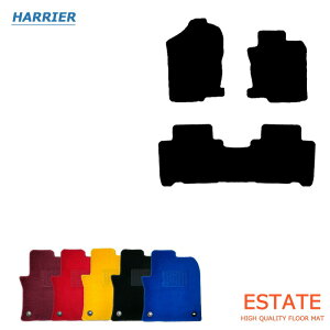 ハリアー 60系 M/C対応 フロアマット カーマット ファッショナブルシリーズ 【国内生産】全5色