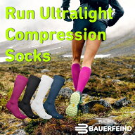 バウアーファインドBauerfeind ランウルトラライトコンプレッションソックス Run Ultralight Compression…
