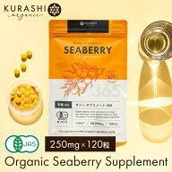 有機JAS サジー サプリ 250mg 120粒 タブレット サジー サプリメント 錠剤 鉄分 送料無料 沙棘 ダイエッ…