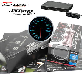 在庫有り！！日本精機　Defi　デフィ　ADVANCE　BF（ブルー）60Φ　水温計　DF10503　＆　アドバンスコントロールユニットSE　DF17701、2点セット＼クーポン配布中♪