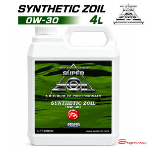 SYNTHETICZOIL�i�V���Z�e�B�b�N�]�C���j0W-30�@4000ml�@�����{�����\�ʉ����i100�����w�����I�C���j�y �_���������}���\���ŏI���^25���y�V�J�[�h��P4�{��