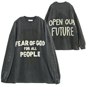 �t�B�A �I�u �S�b�h FEAR OF GOD �����O�X���[�uT�V���c �t���[�`���[ FG25FW10-10403HWJ-001_BLACK�y�V��z