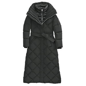 �}�b�J�[�W�� MACKAGE �_�E���R�[�g �����O�� LAURELLA-BLACK�y�V��z